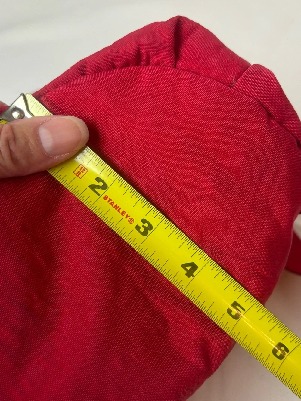 Kipling Queenie Backpack Tango Red Nylon Lightning Pockets No Monkey